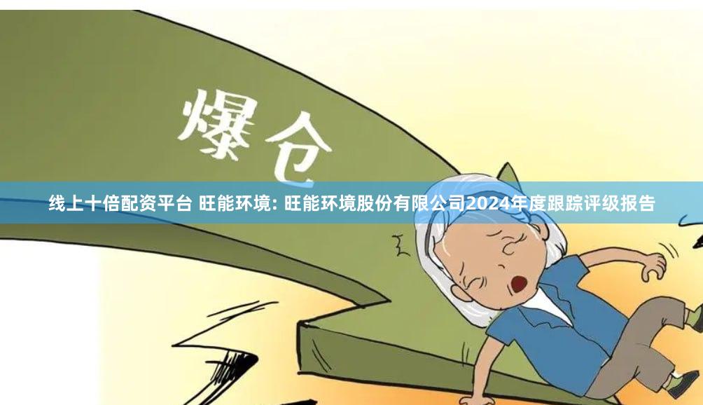 线上十倍配资平台 旺能环境: 旺能环境股份有限公司2024年度跟踪评级报告