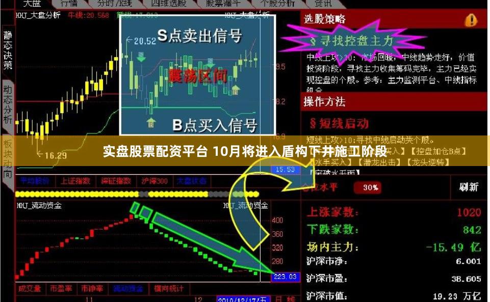 实盘股票配资平台 10月将进入盾构下井施工阶段